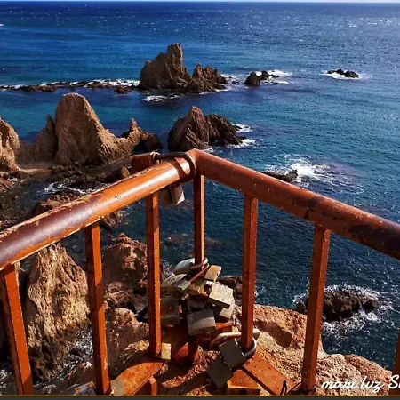 Villa Rocio, 1ª Linea Playa Y Parque Natural - Planta Baja Cabo De Gata Exterior photo